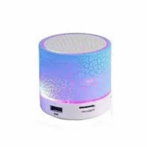 Mini Wireless Bluetooth Speaker with RGB LED Light & Powerful Sound